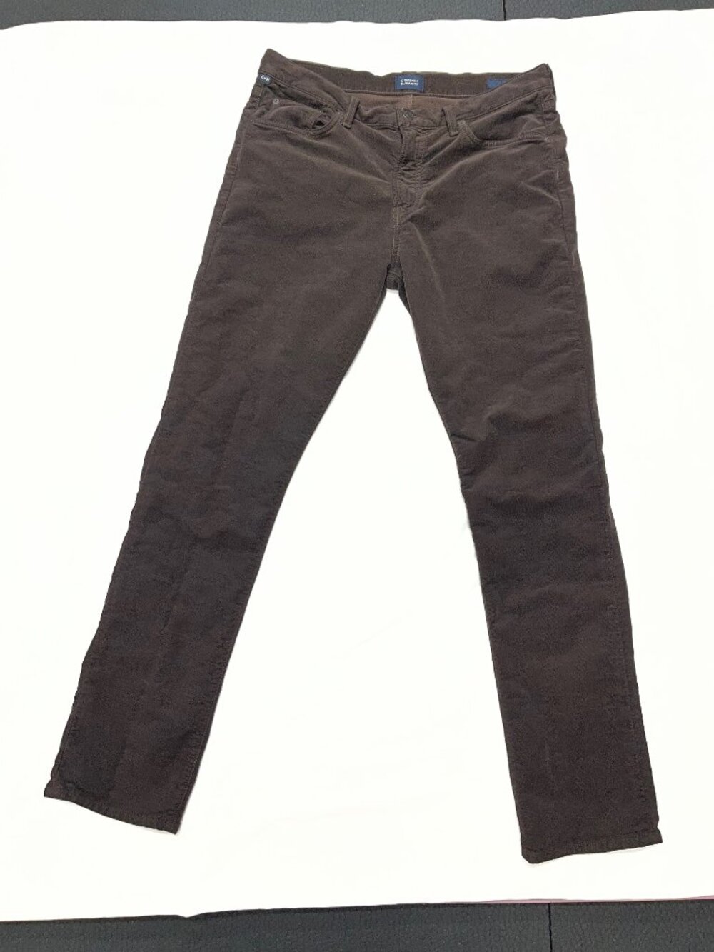 Citizens of Humanity Corduroy Pants Mens 33 Brown Made in USA